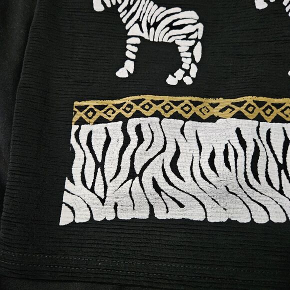 LA Lights Womens T-Shirt Multi-Color Size XL 100% Polyester Short Sleeve - Picture 11 of 12